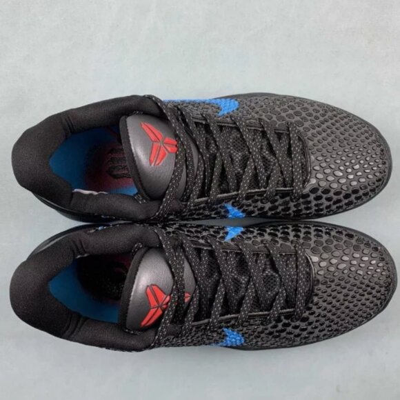 Zoom Kobe 6 'Dark Knight' Black Blue Men's - Picture 3 of 7